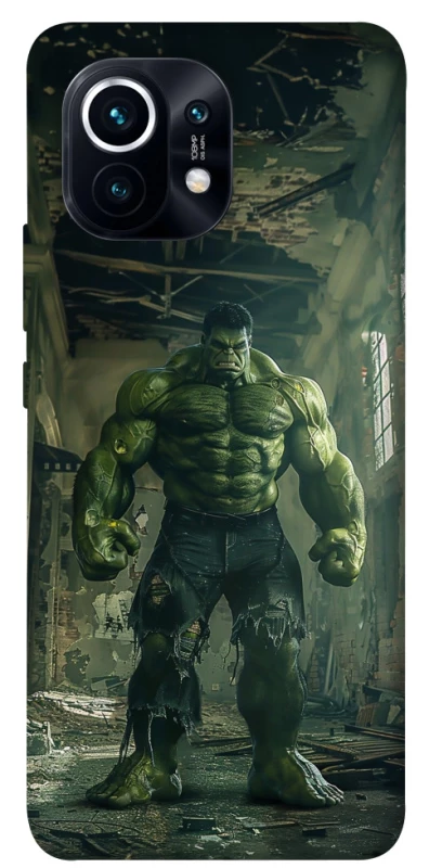 Чохол на Xiaomi Mi 11 Angry Hulk фото 1 з 1