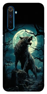 Чохол на Realme 6 Pro Вовк під місяцем фото 1 з 1