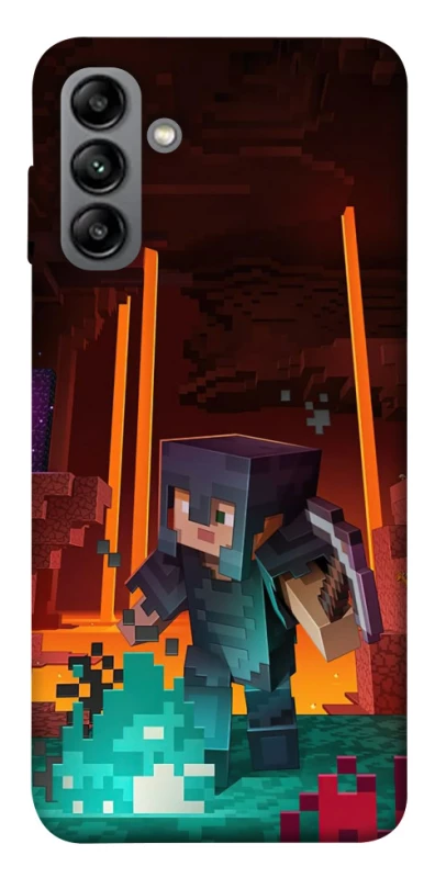 Чохол на Samsung Galaxy A04s Minecraft game adventure фото 1 з 1