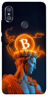 Чехол на Xiaomi Redmi Note 5 Pro / Note 5 (AI Dual Camera) Bitcoin God фото 1 из 1