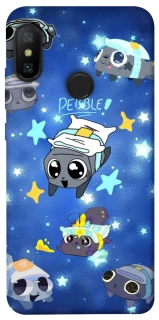 Чехол на Xiaomi Mi A2 Lite / Xiaomi Redmi 6 Pro Pebble kitten stars фото 1 из 1