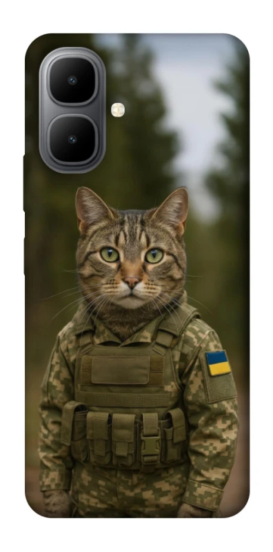 Чохол на Infinix Smart 10 Кіт захисник фото 1 з 1