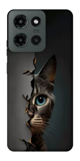 Чехол на Motorola Moto G Power (2025) Кот-подглядыватель v2 фото 1 из 1