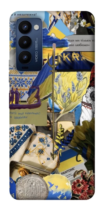 Чохол на TECNO Camon 18 Pro Ukraine style ver.7 фото 1 з 1
