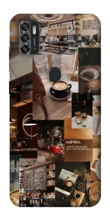 Чохол на ZTE Blade A7s (2020) Coffee collage ver.2 фото 1 з 1