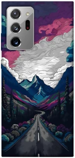 Чехол на Samsung Galaxy Note 20 Ultra Нарисованные горы фото 1 из 1