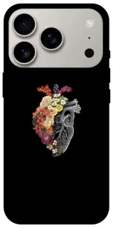 Чохол на Apple iPhone 18 Pro Heart with flowers фото 1 з 2