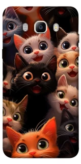 Чохол на Samsung J710F Galaxy J7 (2016) happy cats фото 1 з 1