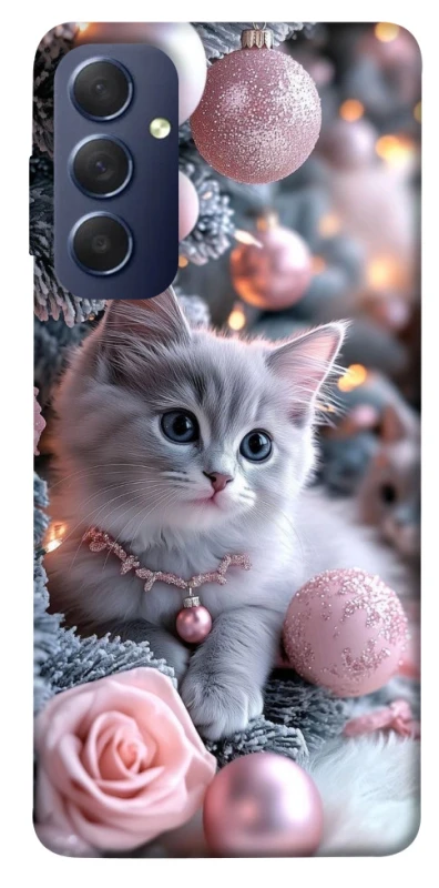 Чохол на Samsung Galaxy M54 5G Christmas Kitty фото 1 з 1
