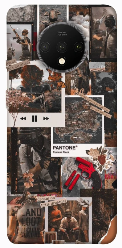 Чехол на OnePlus 7T PUBG Collage фото 1 из 1