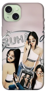 Чехол на Apple iPhone 15 Plus (6.7") Kazuha v2 - LE SSERAFIM фото 1 из 1