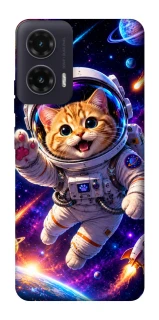 Чохол на Motorola Moto G35 Space Cat фото 1 з 1