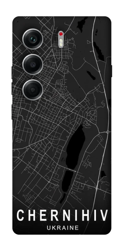 Чехол на Tecno Camon 40 Chernihiv map фото 1 из 1