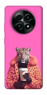 Чохол на Realme Narzo 70x Леопард з кавою фото 1 з 1