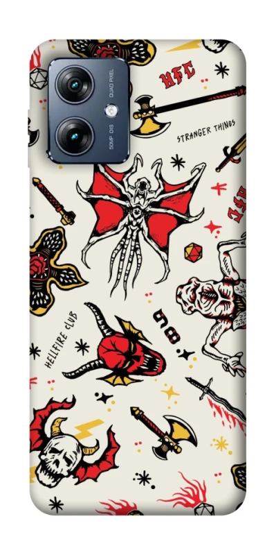 Чохол на Motorola Moto G54 Power Stranger Things ver.2 фото 1 з 1