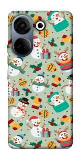 Чехол на TECNO Camon 20 Pro (CK7n) Новогодний v2 фото 1 из 1