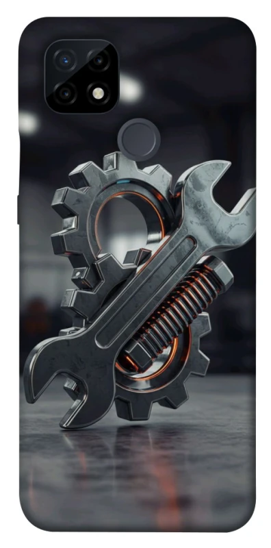 Чехол на Realme C21 Mechanic фото 1 из 1
