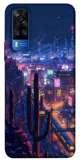 Чехол на Vivo Y51a Night city фото 1 из 1