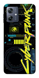 Чохол на Motorola Moto G54 Cyberpunk фото 1 Чохол на Motorola Moto G54 Cyberpunk фото 1 з 1