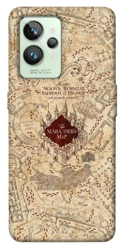Чохол на Realme GT2 Harry Potter Marauder's Map фото 1 з 1