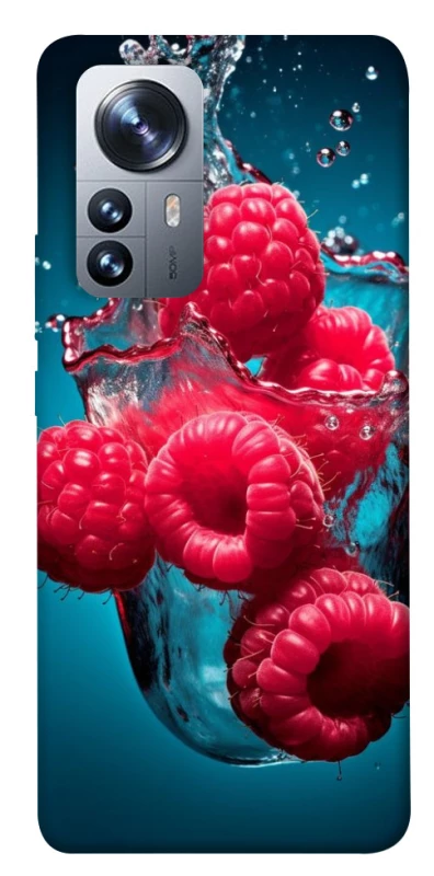 Чохол на Xiaomi 12 / 12X Малинка у воді фото 1 з 1