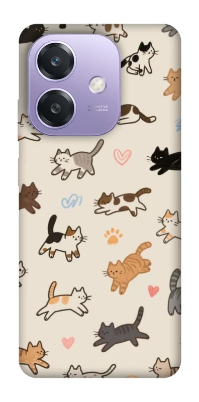 Чохол на Oppo A40m Cat style ver.2 фото 1 з 1