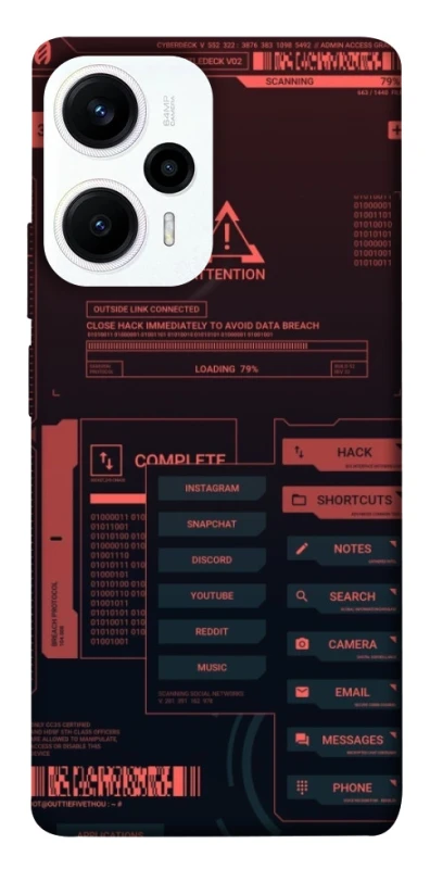 Чохол на Xiaomi Poco F5 / Note 12 Turbo Attention фото 1 з 1