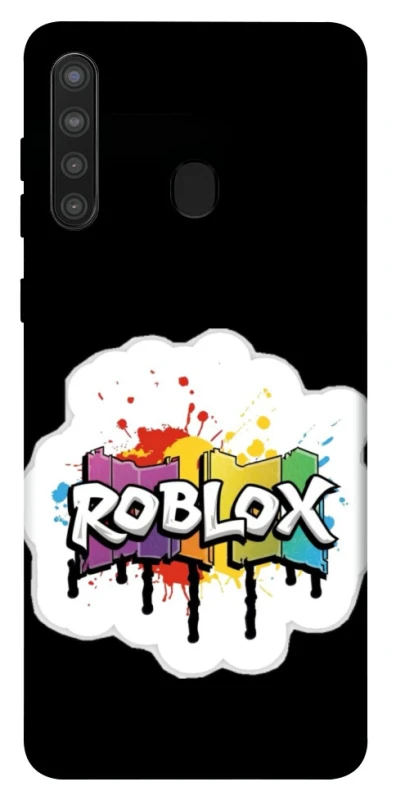 Чохол на Samsung Galaxy A21 Roblox logo ver.2 фото 1 з 1