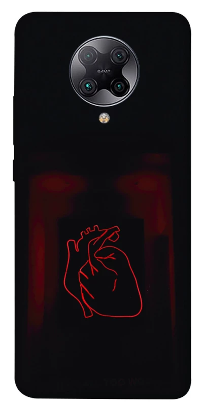 Чохол на Xiaomi Redmi K30 Pro / Poco F2 Pro Червоне серце фото 1 з 1