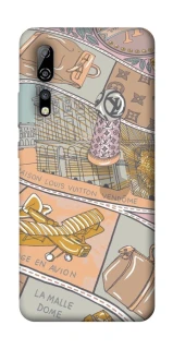 Чехол на ZTE Axon 10 Pro Fashion collage ver.2 фото 1 из 1