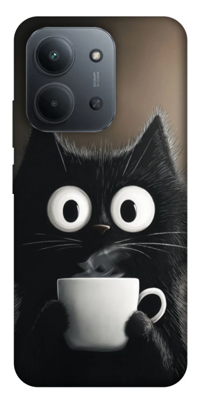 Чохол на Xiaomi Redmi 15C (Global) morning cat фото 1 з 1