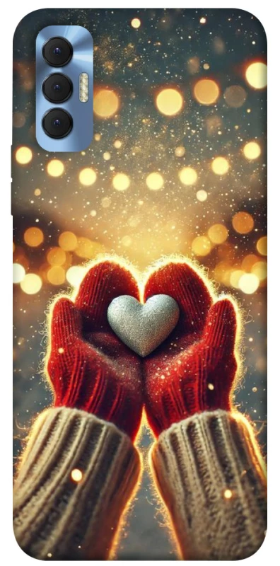 Чехол на TECNO Spark 8P Heart in hand фото 1 из 1