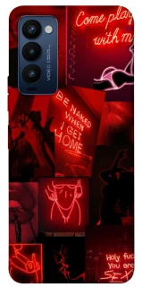 Чехол на TECNO Camon 18 Hot collage фото 1 из 1