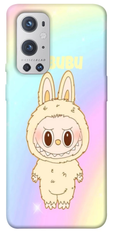 Чохол на OnePlus 9 Pro Fluffy Rainbow Labubu фото 1 з 1