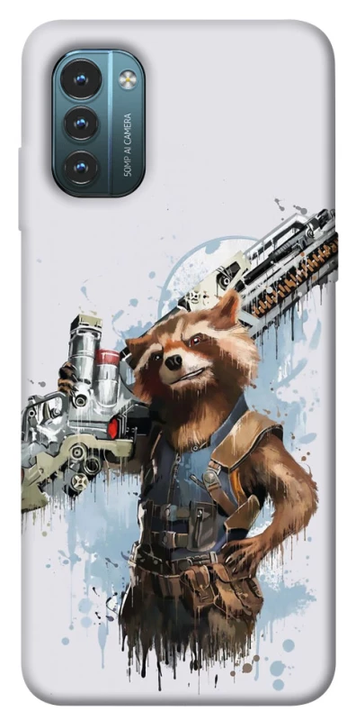 Чохол на Nokia G21 Rocket Raccoon фото 1 з 1