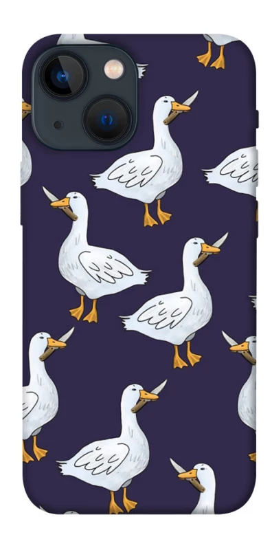Чохол на Apple iPhone 13 mini (5.4") Гуси з претензією фото 1 з 1