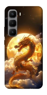 Чохол на Infinix Hot 60 Pro+ Golden Dragon фото 1 з 1