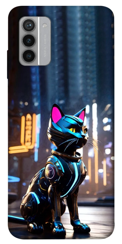 Чехол на Nokia G42 Cyber cat фото 1 из 1