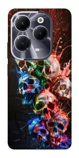 Чохол на Infinix Hot 40 Skulls фото 1 з 1