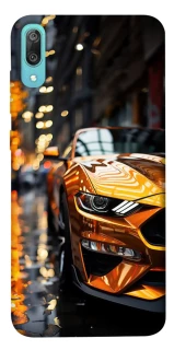 Чохол на Huawei Y6 Pro (2019) Golden sports car фото 1 з 1
