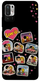 Чохол на Xiaomi Redmi Note 10 5G Love is ver.3 фото 1 з 1