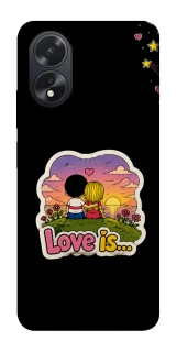 Чехол на Oppo A38 Love is ver.5 фото 1 из 1