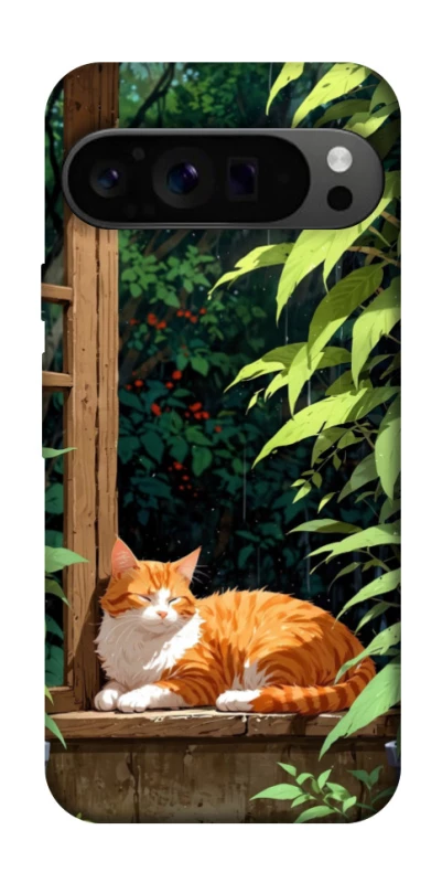 Чохол на Google Pixel 9 Pro red cat фото 1 з 1