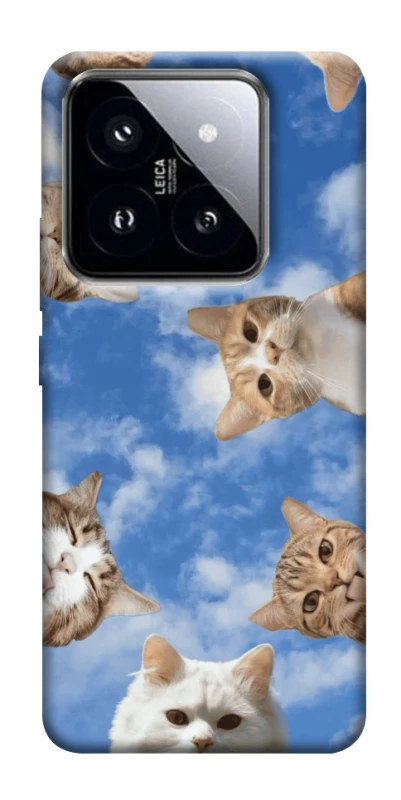 Чехол на Xiaomi 14 Pro Сats фото 1 из 1
