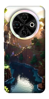 Чехол на TECNO Spark 30C Minecraft sunset фото 1 из 1