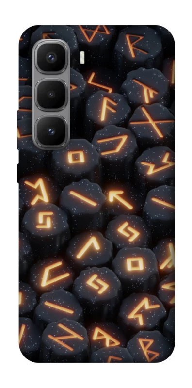 Чохол на Infinix Hot 60 Pro+ Вогняні руни фото 1 з 1