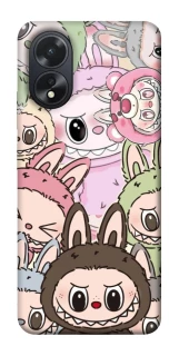 Чохол на Oppo A38 All Labubu 3 фото 1 з 1