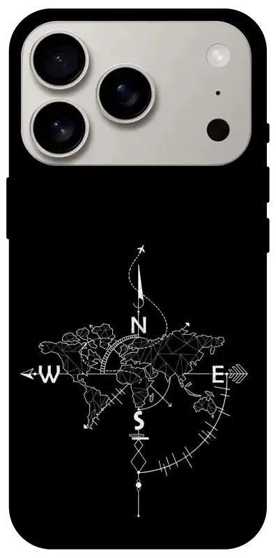 Чехол на Apple iPhone 18 Pro Travel Map фото 2 из 2