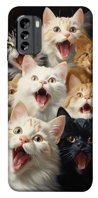 Чохол на Nokia G60 Коти фото 1 з 1