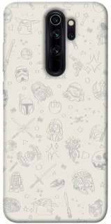Чохол на Xiaomi Redmi Note 8 Pro Star Wars background ver.1 фото 1 з 1